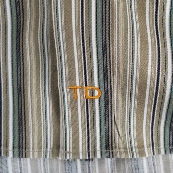 Thomas Dean Mens Long Sleeve Button Down Shirt XXL - Picture 4 of 7